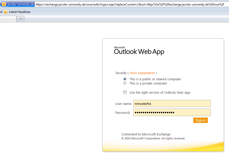 Download outlook owa